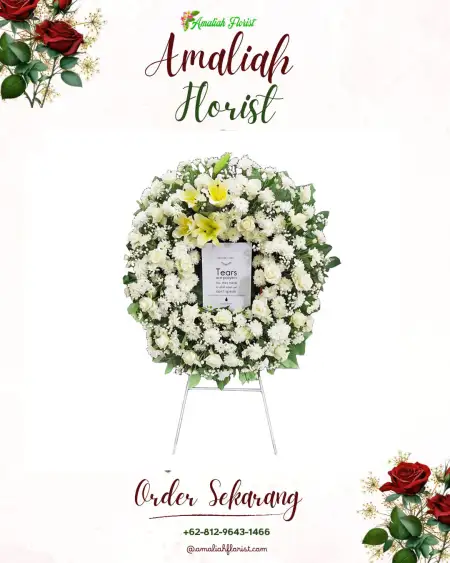 Krans Bunga Duka Karangdagangan